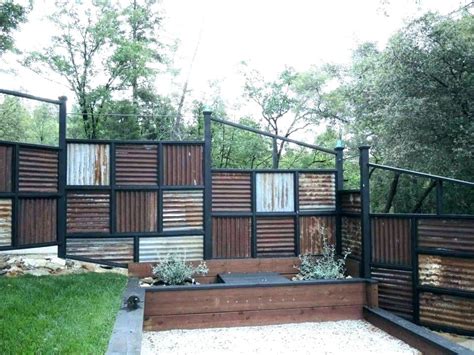 15 Most Attractive Corrugated Metal Fence Inspirations for Amazing Exterior – JimenezPhoto