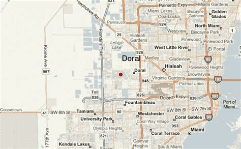 World Maps Library - Complete Resources: Maps Doral Florida