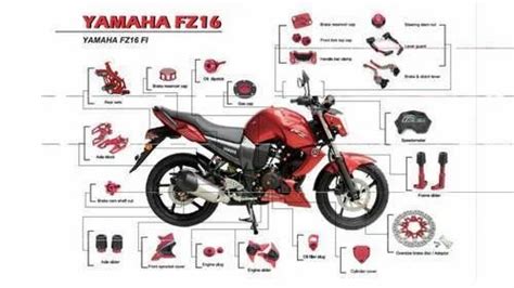 Yamaha FZ Motorcycle Parts, for Personal at Rs 100/piece in Rajkot | ID ...