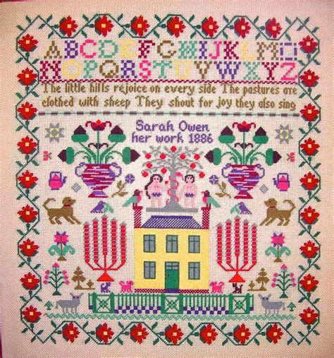 Welsh Folk Art Samplers