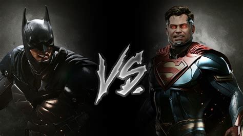 Injustice 2 - Batman Vs. Superman (VERY HARD) - YouTube