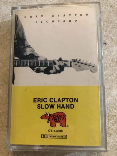 ERIC CLAPTON - Slow Hand -1977 Cassette Tape $4.79 - PicClick