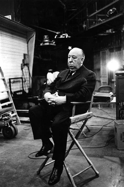 Alfred Hitchcock by Harry Benson