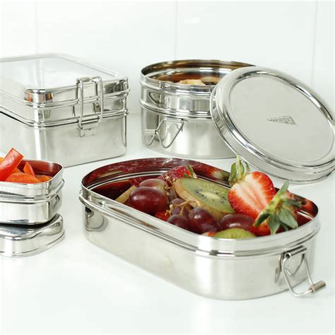 A Slice Of Green Stainless Steel Lunch Boxes By Green Tulip