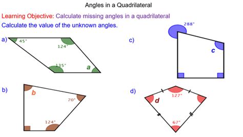 Angles in a Quadrilateral