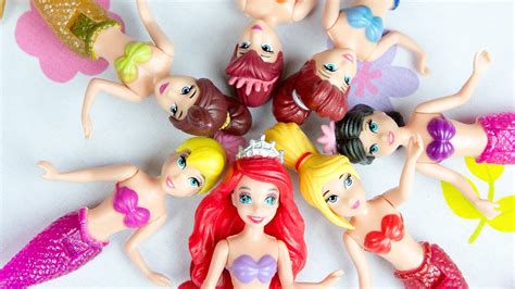 Disney Princess Ariel And Sisters Dolls Mermaid Dolls 7Pk | ubicaciondepersonas.cdmx.gob.mx