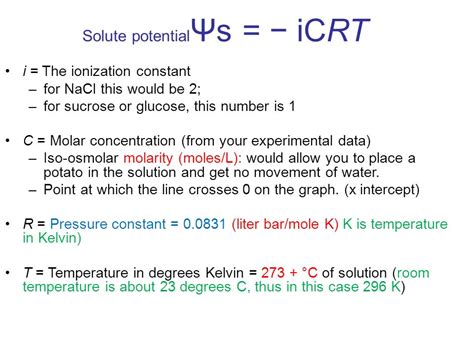 25+ Solute Potential Calculator - SimranjitSaudi