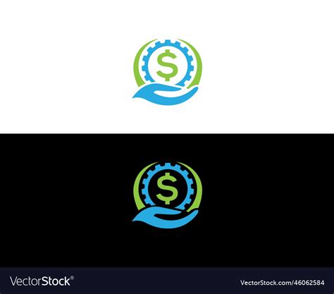 Credit repair business logo Royalty Free Vector Image