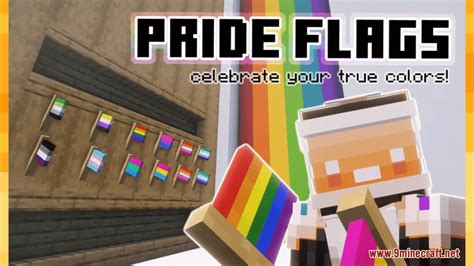 Pride Flags Resource Pack (1.20.6, 1.20.1) - Texture Pack - 9Minecraft.Net