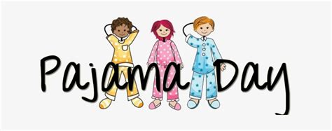 Pajama Clip Art Free Pajamas Days - Pajama Day Clipart PNG Image ...