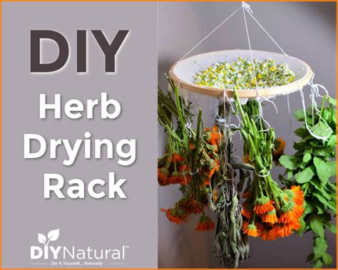 Herb Drying Rack: A Tutorial For A Simple DIY Rack for Drying Your Herbs