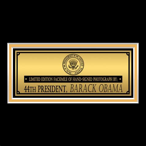 President Barack Obama Oval Office Photo Limited Signature Edition Stu - RARE-T