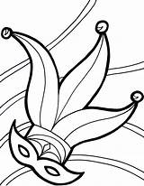 Coloring Gra Mardi Page Mask Template Printable Sketch sketch template