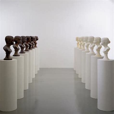 Janine Antoni | 'Lick and Lather' 1994 (carved chocolate & soap busts ...