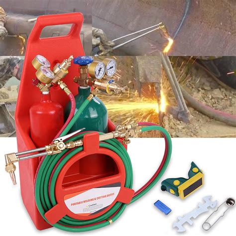 Buy Walbest Oxy Acetylene Torch Kit - Oxygen Acetylene Welding Brazing Cutting Torch Kit with ...