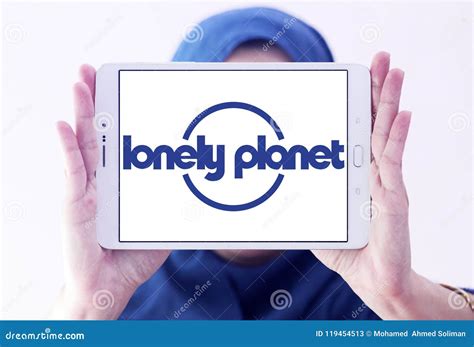 Lonely Planet logo editorial stock photo. Image of holded - 119454513