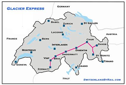 Glacier Express Map | Gadgets 2018