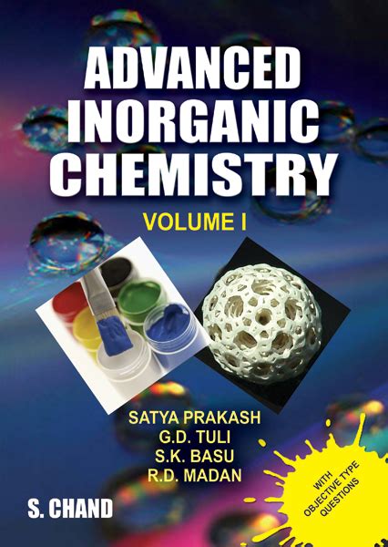 Advanced Inorganic Chemistry Vol.I By G D Tuli