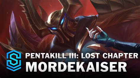 Pentakill III: Lost Chapter Mordekaiser Skin Spotlight - League of ...