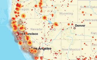 Fires In Utah 2021 Map - Big Bus Tour Map