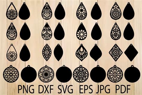 259+ Free Svg Earring Templates - Free SVG Cut Files | AppSVG.com | Download SVG Cut File for Cricut