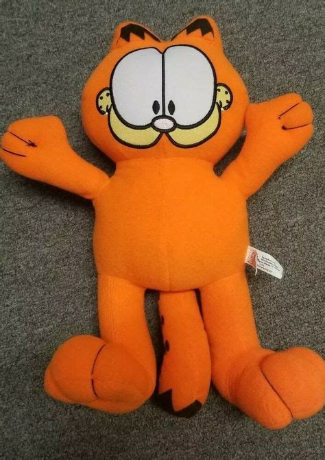 Details about Preowned 12" Garfield From Garfield & Odie Plush Toy Factory, LLC | Plush, Stuffed ...