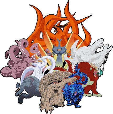 Download Naruto Tailed Beast Bomb Wallpaper Naruto Shippuden - All Tailed Beasts Png PNG Image ...