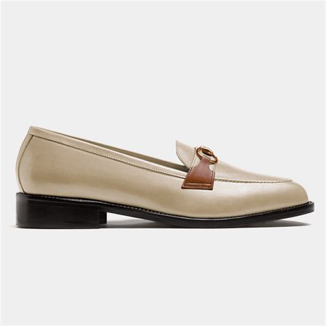 Horsebit Loafer - white leather