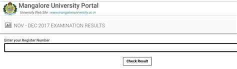 Mangalore University UG Results 2018 Released at mangaloreuniversity.ac ...