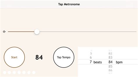 Tap Metronome by Dan Soper