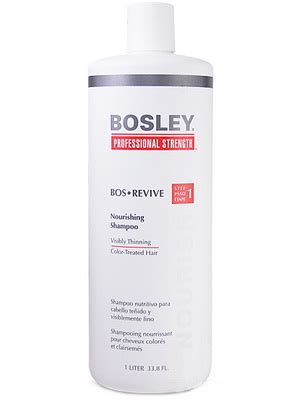 Bosley Revive Nourishing Shampoo for Color Treated Hair (visibly thinning)33.8 oz - Free ...