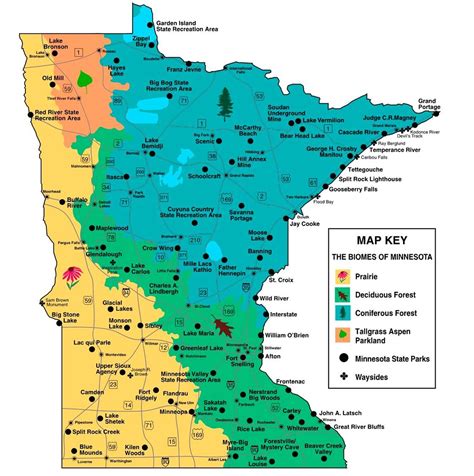 Minnesota State Parks Map - Map Of The World