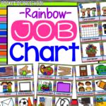 Rainbow Classroom Job Chart - Pocket of Preschool