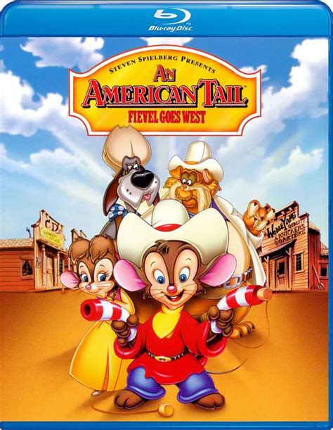 AN AMERICAN TAIL FIEVEL GOES WEST BLU-RAY (UNIVERSAL STUDIOS) | An american tail, Childhood ...