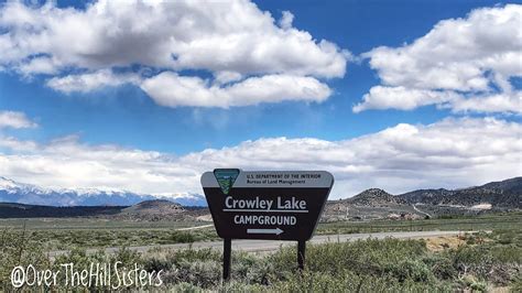 Lake Crowley Campground Map