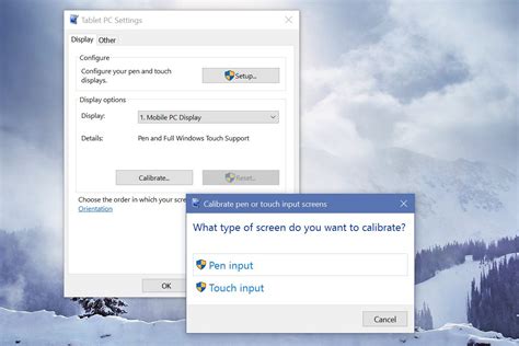 How To Calibrate The Touch Screen On Windows 10