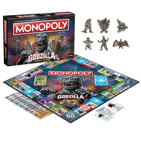 Monopoly: Godzilla | Board Game Bandit Canada