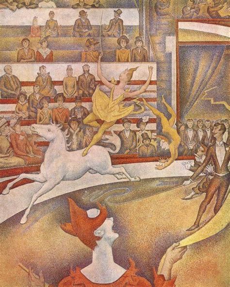 The Circus. Georges Seurat. 1891 | Seurat paintings, Seurat, Circus art