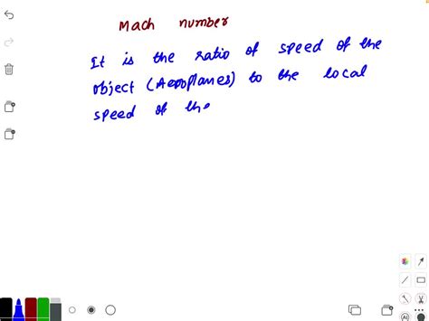 SOLVED:What is Mach number?