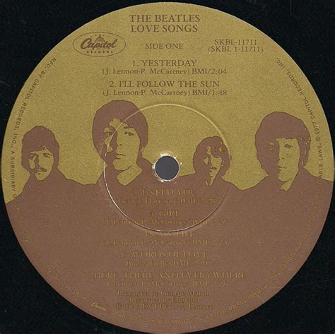 The Beatles - Love Songs - Used Vinyl - High-Fidelity Vinyl Records and ...