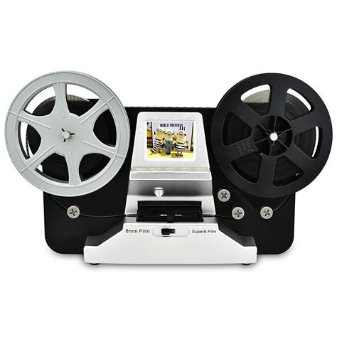 Film Scanner 5"&3" Reel 8mm Super 8 Roll Digital Video Scanner Movie Digitizer | eBay