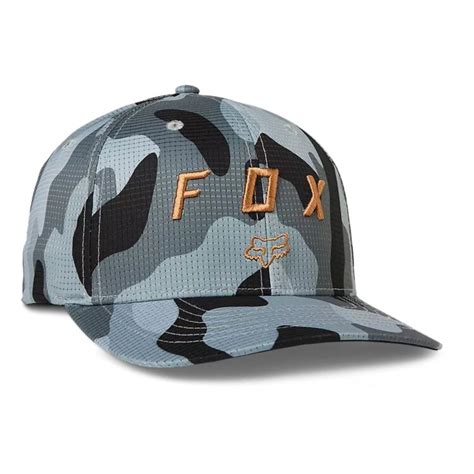 Fox Racing Vzns Camo Tech Flexfit Hat - Cycle Gear