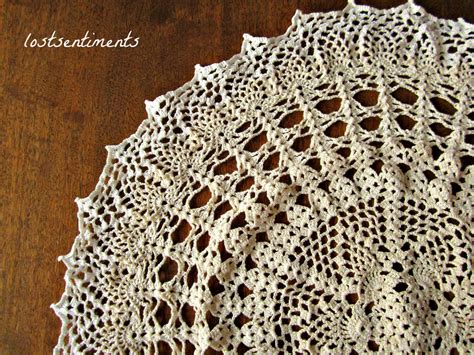 lostsentiments: Vintage Crochet Doily Pattern - Venus