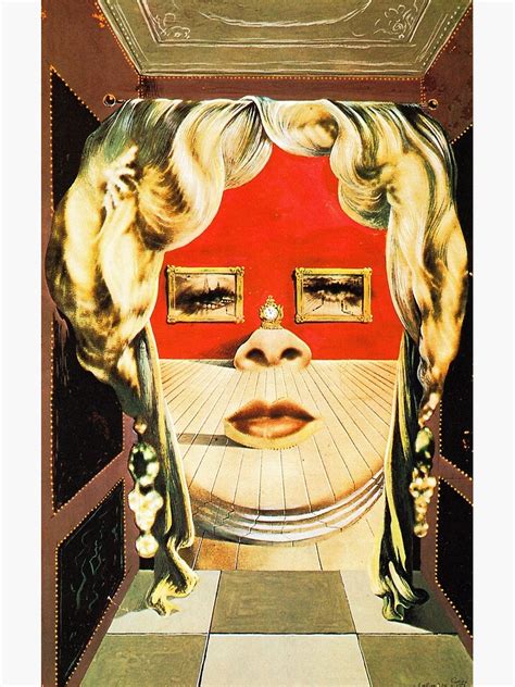 Salvador Dali Mae West Surrealist Famous Paintings " Poster ... Art ...