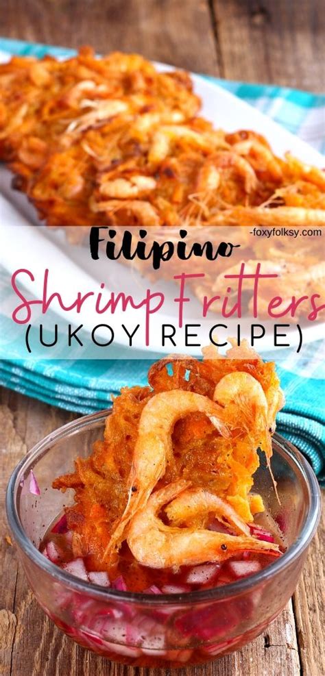 Ukoy Recipe - Filipino Shrimp Fritters | Foxy Folksy