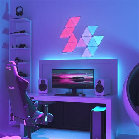 Nanoleaf Shapes - Triangles Starter Kit (4 Panels) – MacGear New Zealand