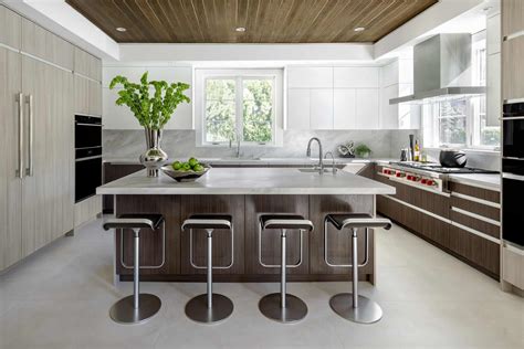 Modern Kitchen With High-Gloss Cabinetry | Bilotta Kitchen & Home