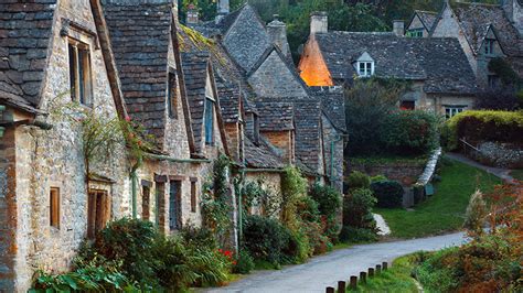 England Houses Bibury Gloucestershire Street HD Europe Wallpapers | HD ...