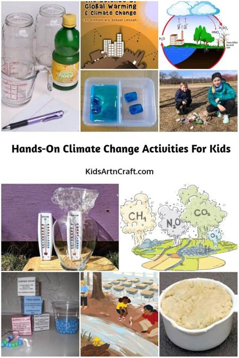 Hands-On Climate Change Activities for Kids - Kids Art & Craft