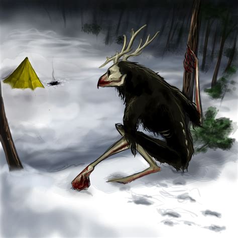 Wendigo by FlobbyBobby on DeviantArt